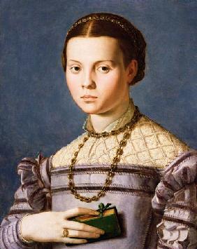 Portrait of a Young Girl Holding a Book c.1545