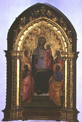 Madonna of Humility (tempera on panel) a Agnolo Gaddi