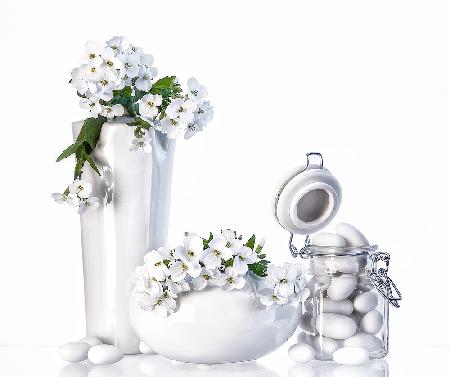 Still life in white