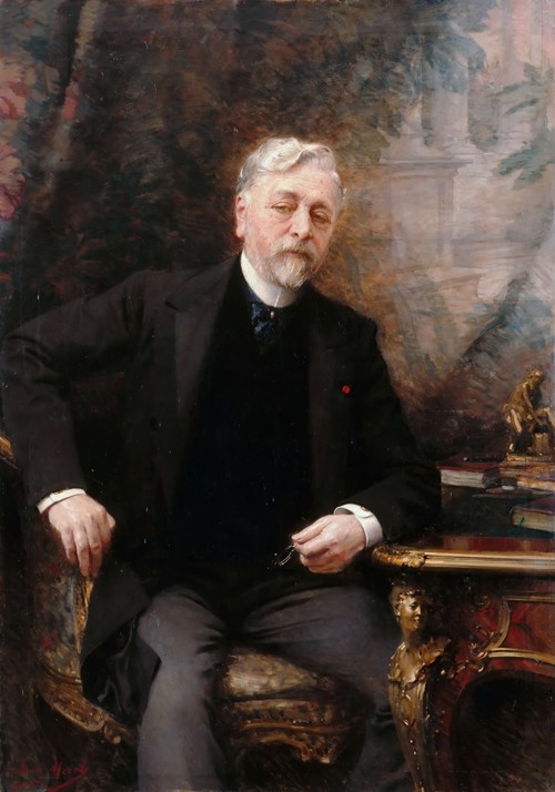 Portrait of Gustave Eiffel (1832-1923) a Aimé Nicolas Morot
