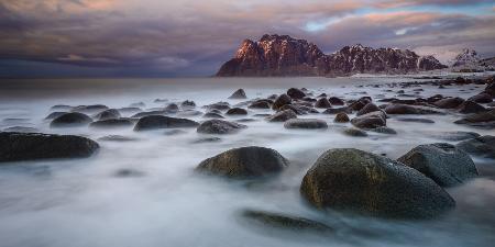 Last Light, Skagsanden Beach, Flakstadøya, Norway