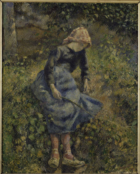C.Pissarro, Jeune Fille a la Baguette a 