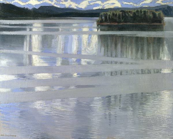 Der Keitele See a Akseli V. Gallén-Kallela