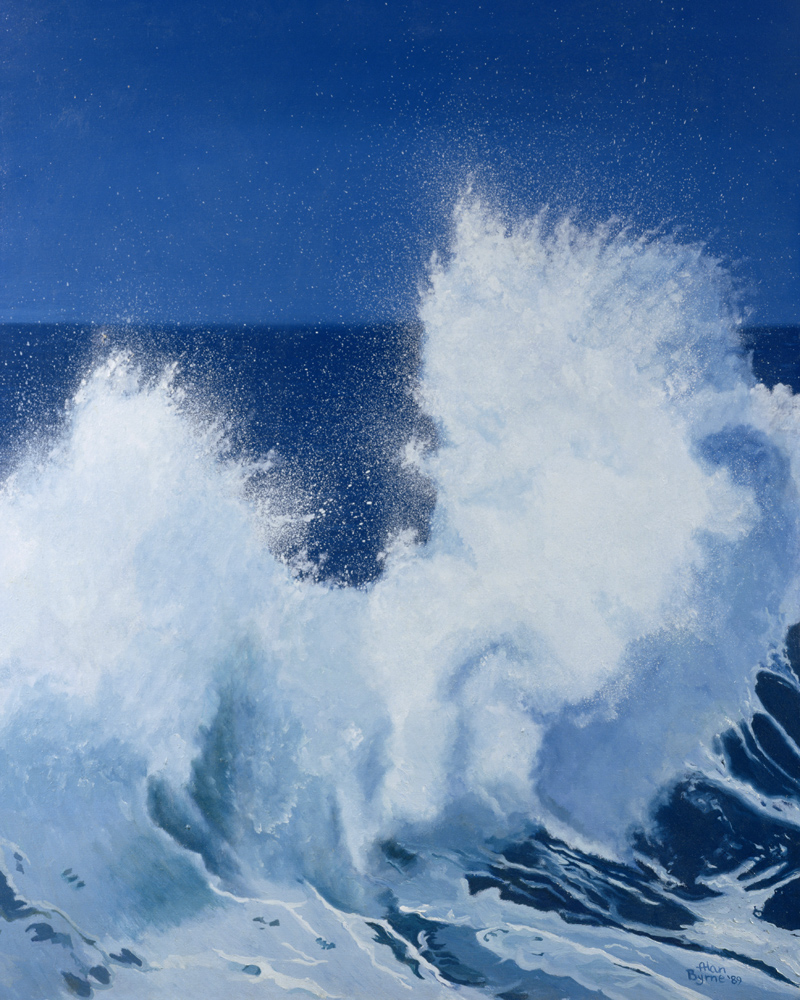 Two Little Waves Breaking, a Alan  Byrne