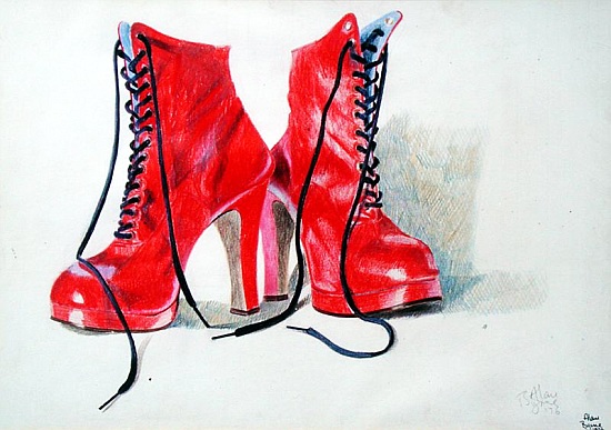 Red Boots a Alan  Byrne