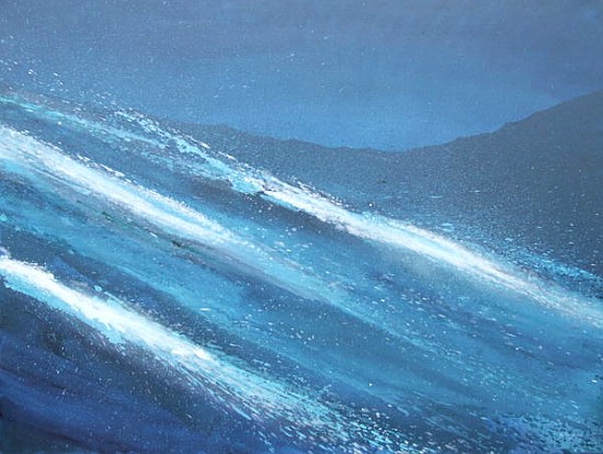 Sea Picture I (oil on canvas)  a Alan  Byrne