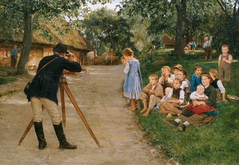 The Surveyor a Albert Anker