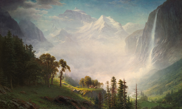 Majesty of the Mountains a Albert Bierstadt