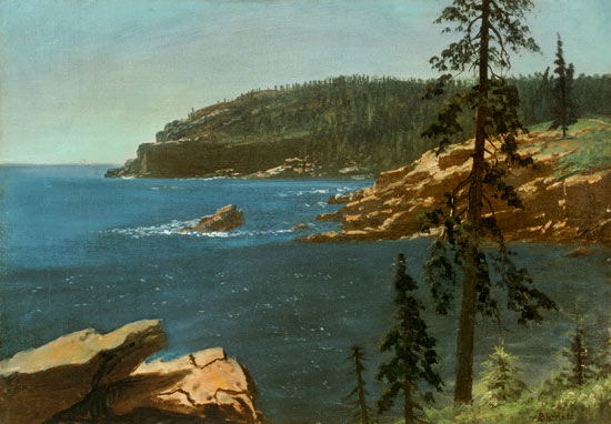 California Coast a Albert Bierstadt