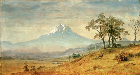Mount Hood a Albert Bierstadt