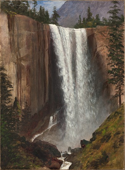 Vernal Falls a Albert Bierstadt
