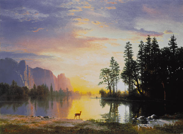 Yosemite Valley a Albert Bierstadt
