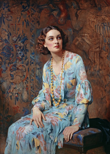 Portrait of a Lady a Albert Henry Collings