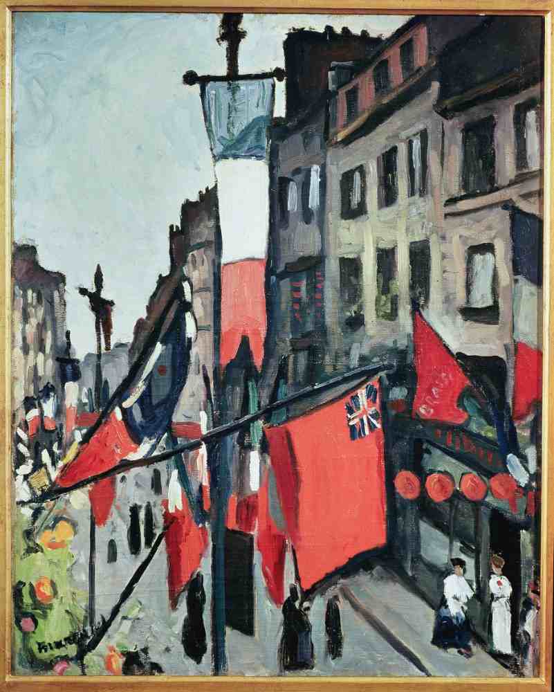 July 14th in Le Havre a Albert Marquet