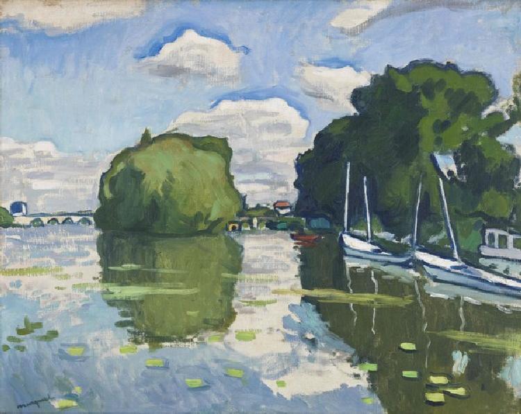 La Seine à Poissy a Albert Marquet