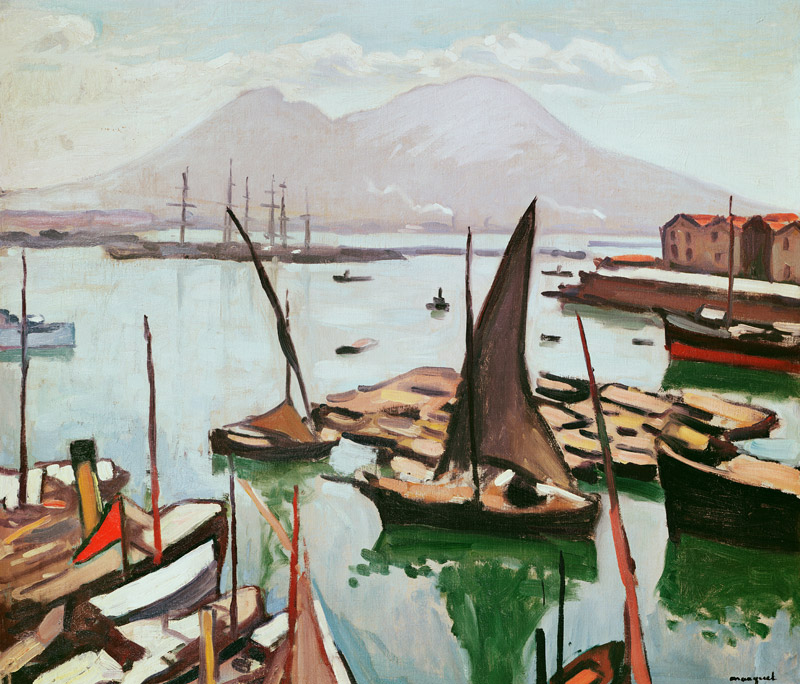The Port of Naples a Albert Marquet