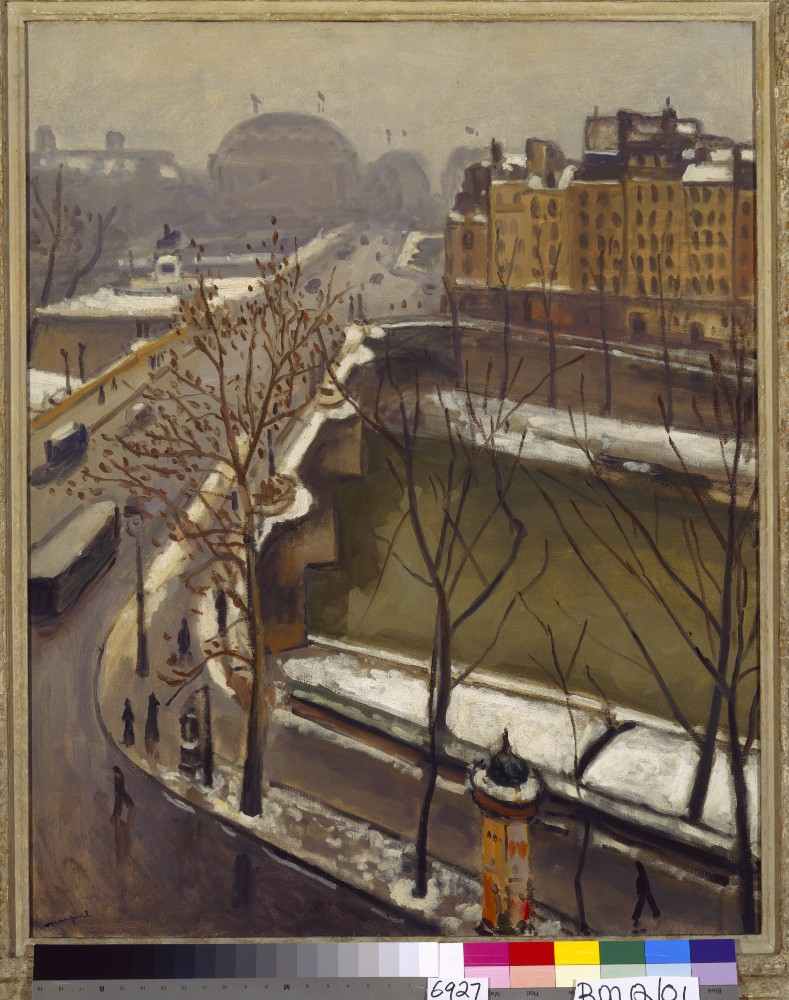 The Pont Neuf in the Snow, late 1920s a Albert Marquet