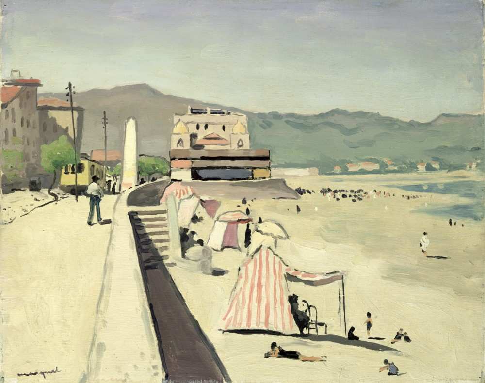 The Sands of Olonne a Albert Marquet