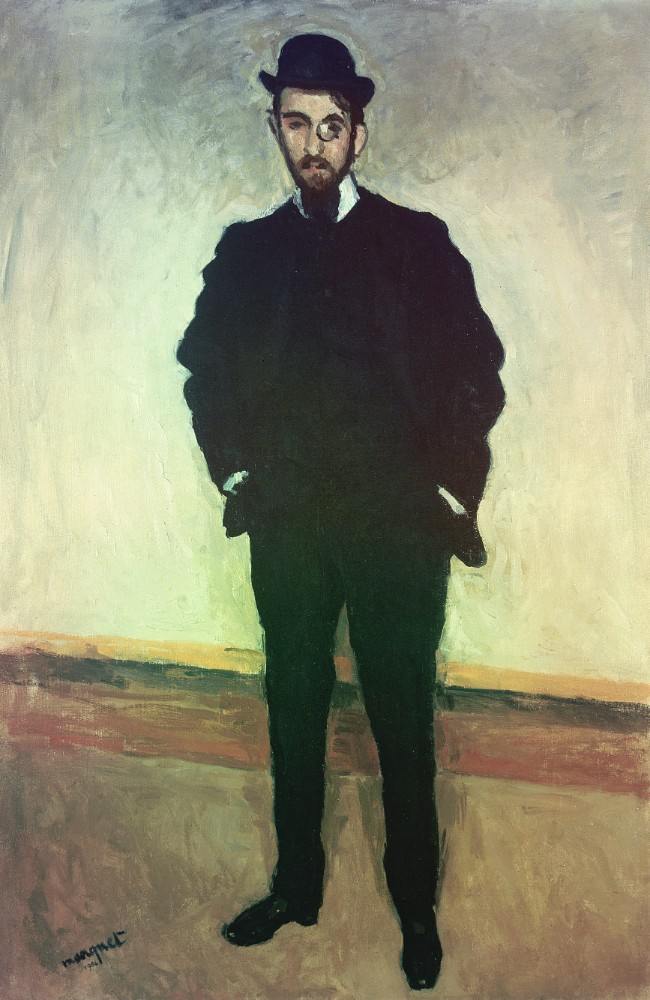 Portrait of Andre Rouveyre a Albert Marquet