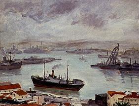 The port of Algiers