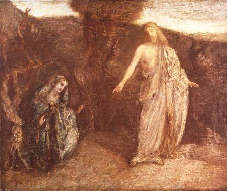 Christ Appearing to Mary a Albert Pinkham Ryder