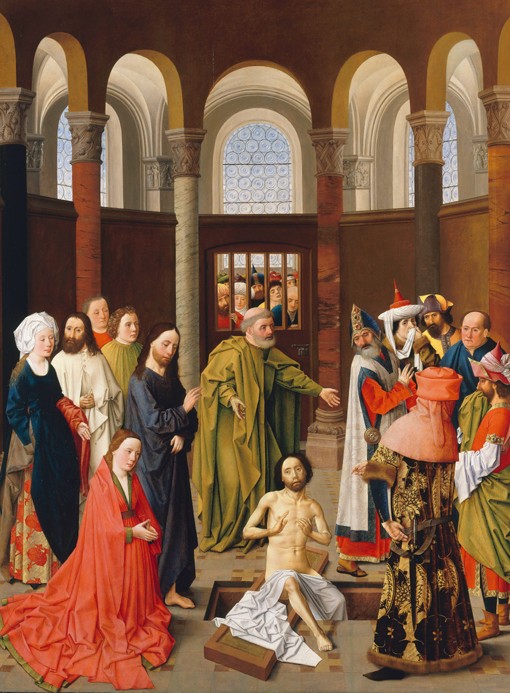 The Raising of Lazarus a Albert van Ouwater