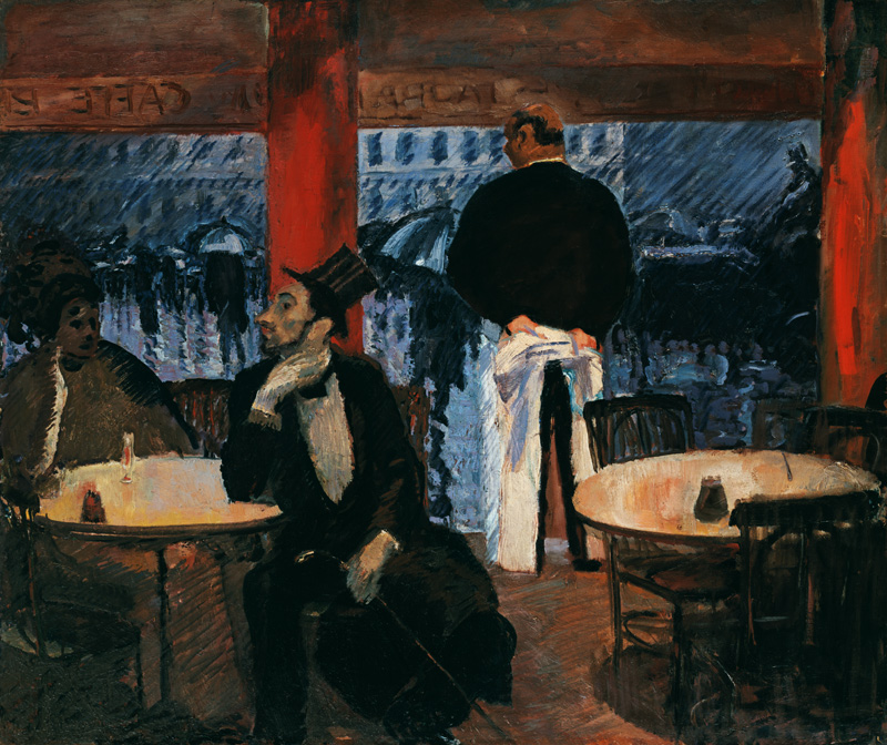 Parisian restaurant. a Albert Weisgerber