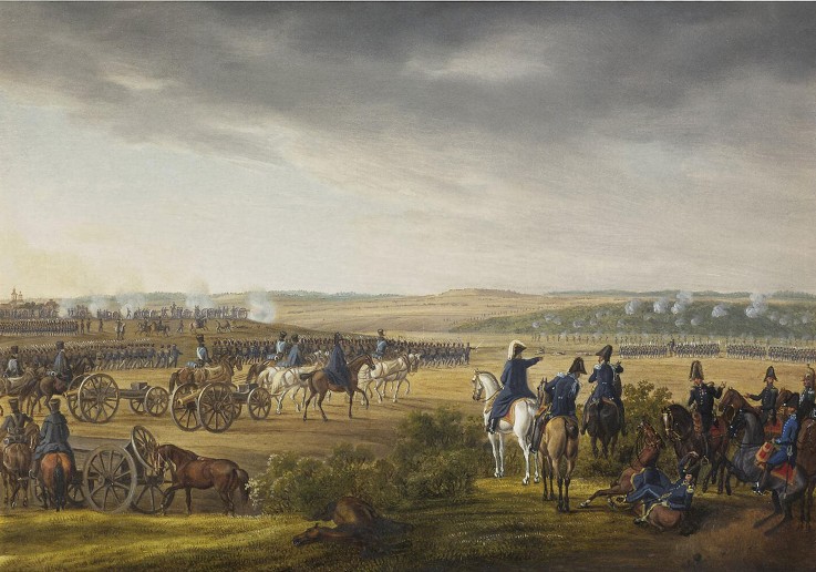 The Battle of Borodino on August 26, 1812 a Albrecht Adam