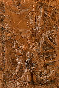 The decapitation of St. Katharina. a Albrecht Altdorfer