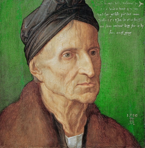 Michael Wolgemut (1434/37-1519) 1516 (oil & tempera on panel) a Albrecht Durer