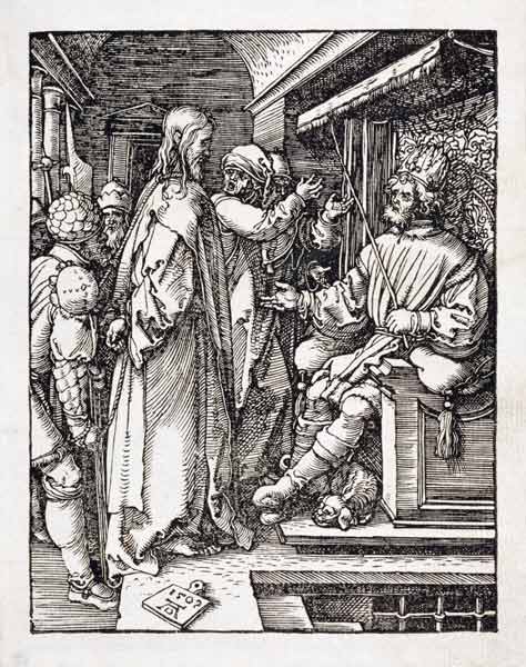 Christus vor Herodes a Albrecht Durer