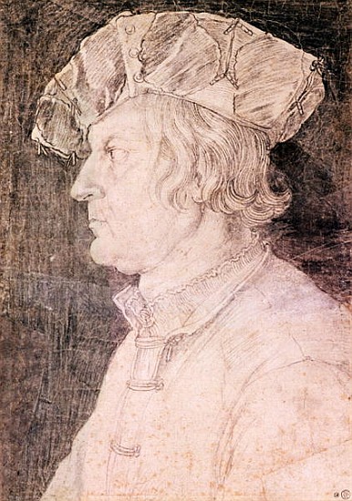 Portrait of a Man a Albrecht Durer