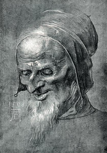 Albrecht Dürer, Head of an Apostle a Albrecht Durer