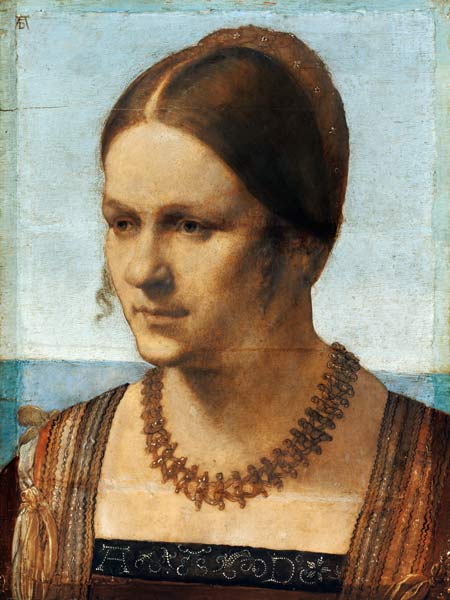 Portrait of a young Venetian a Albrecht Durer