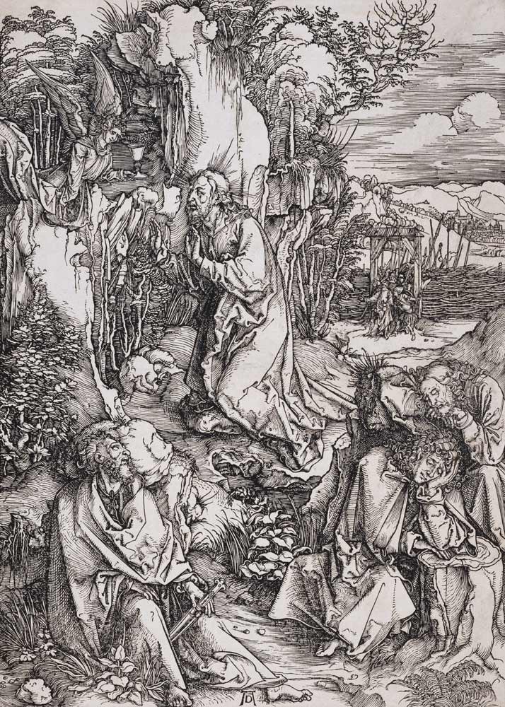 Christus am Ölberg. a Albrecht Durer