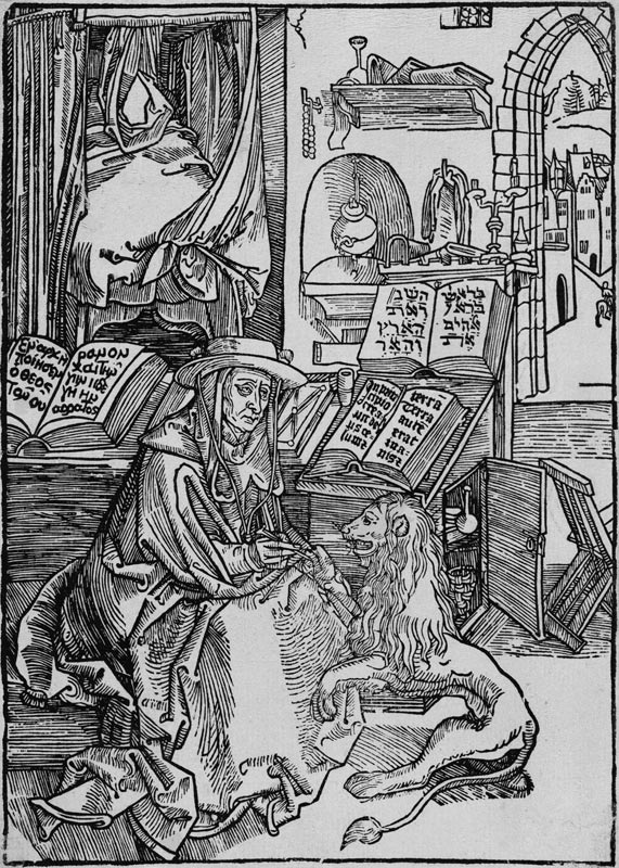 Der heilige Hieronymus a Albrecht Durer