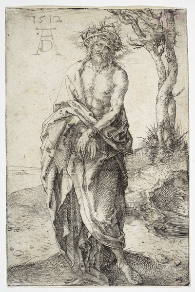Man of Sorrows with Hands Bound a Albrecht Durer