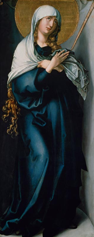 Mary as Mater Dolorosa a Albrecht Durer