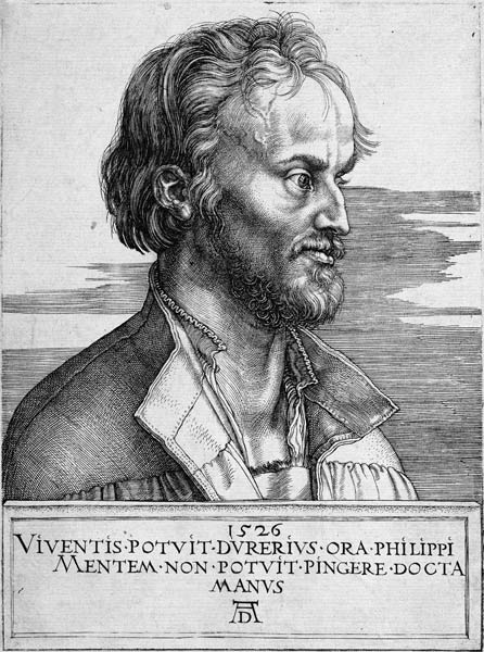 Philipp Melanchthon / Dürer / 1526 a Albrecht Durer
