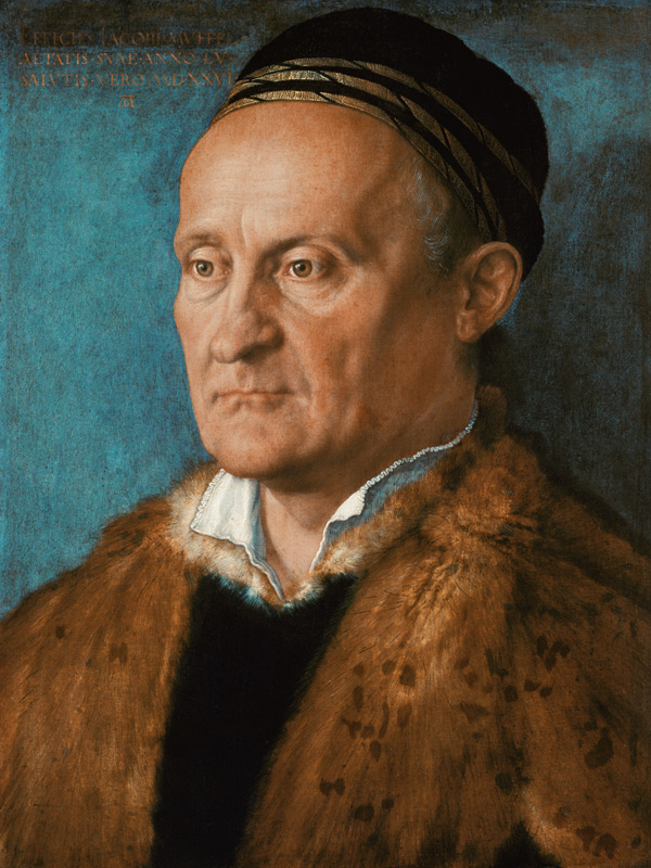 Portrait of Jakob Muffel (1471-1526) a Albrecht Durer
