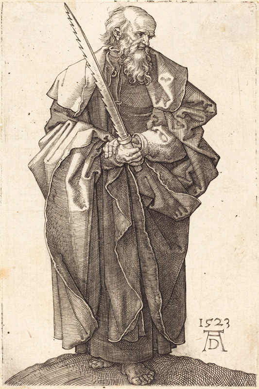 Saint Simon a Albrecht Durer