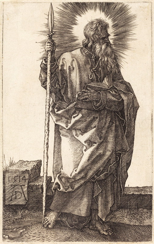 Saint Thomas a Albrecht Durer
