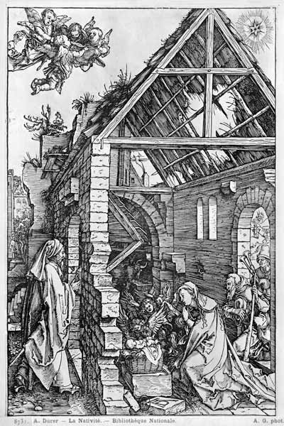 The Nativity, from the ''Life of the Virgin'' series a Albrecht Durer