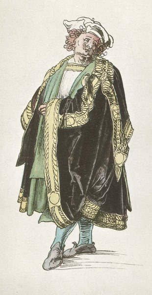 A.Dürer, Design for Court Dress / 1515 a Albrecht Durer