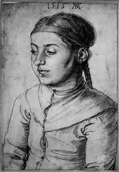 A.Dürer, Port.of a Young Girl / 1515 a Albrecht Durer