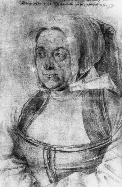 Agnes Dürer / Draw.by Dürer / 1521 a Albrecht Durer