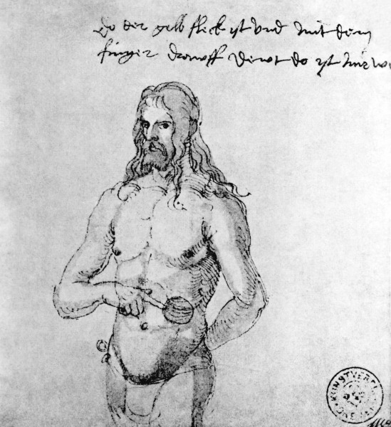 Albrecht Dürer/ Sick self-portrait a Albrecht Durer
