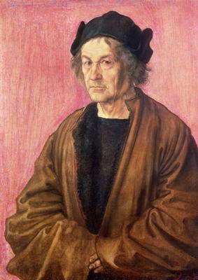 Albrecht Durer's Father, 1497 (panel) a Albrecht Durer