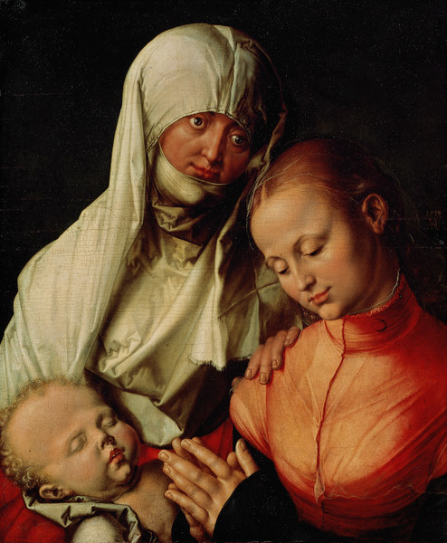 Saint Anne,the Virgin and the infant Jes a Albrecht Durer