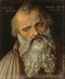 Der Apostel Philippus. a Albrecht Durer